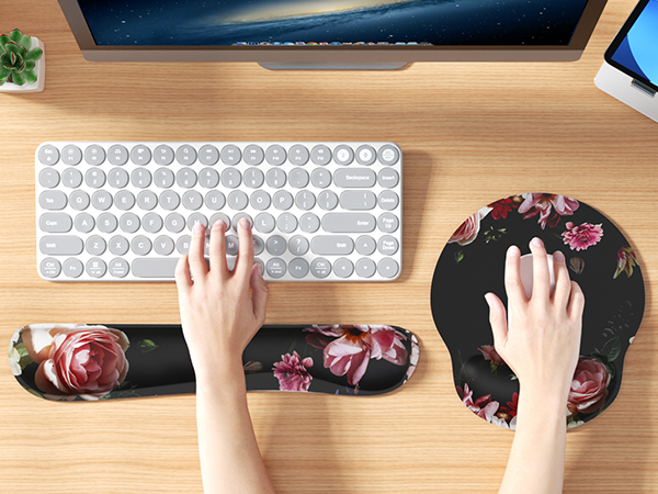 KTRIO Ergonomic Mouse Pad Wrist Support