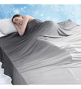 LUXEAR Cooling Blanket for Night Sweats, Double-Sided Cool Q-Max>0.5 Arc-Chill Summer Cold Fiber ...