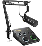 MAONO USB Audio Interface for PC: Interface with XLR Input 24-bit/192kHz Routing Software LOOPBAC...