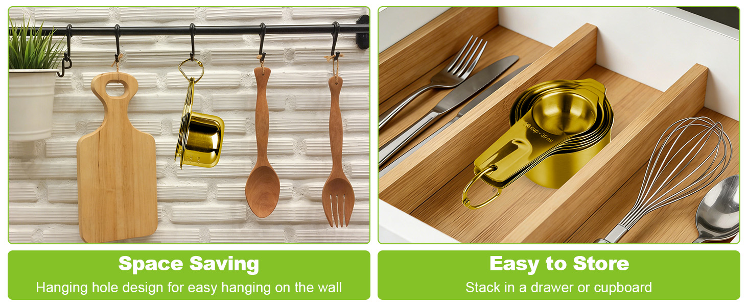stacking measuring cups