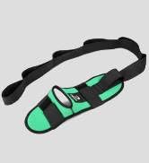 DMoose Fitness Foot & Calf Stretcher with Adjustable Padded Stretching Strap for Plantar Fasciiti...