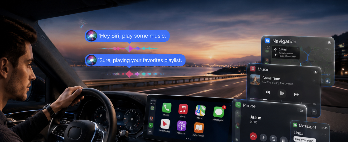 wireless carplay adapter 2026 upgraded apple carplay wireless adapter 4in1 system