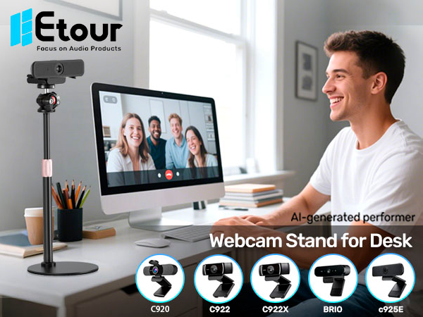 webcam stand for desk