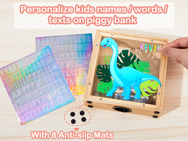 piggy bank for kids boys girls