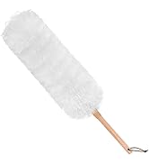 Microfiber Duster for Cleaning, Hand Washable Dust Brush Bendable Head Non-Scratch for Office, Ca...