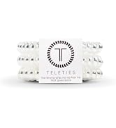 TELETIES - Spiral Hair Coils - Ponytail Holder Hair Ties for Women - Phone Cord Hair Ties - Stron...