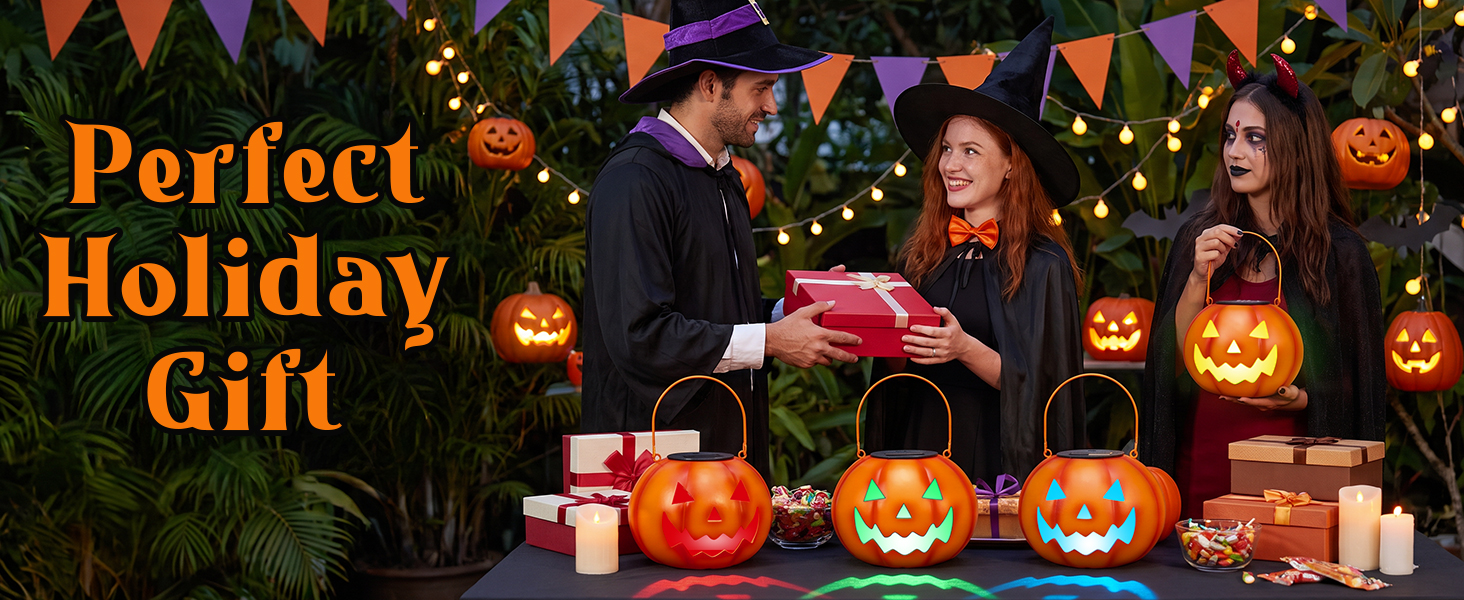 halloween solar lantern