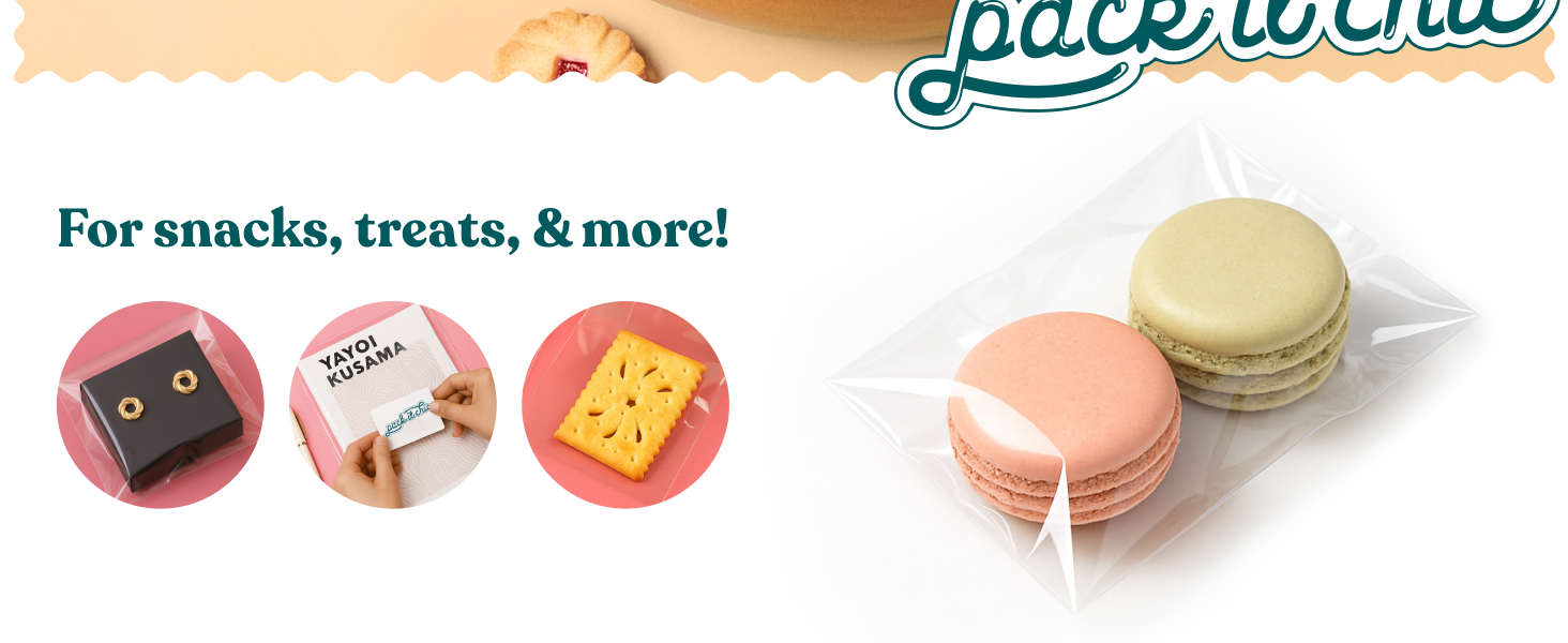 For Snacks, Treats, and More