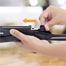 black desktop stapler