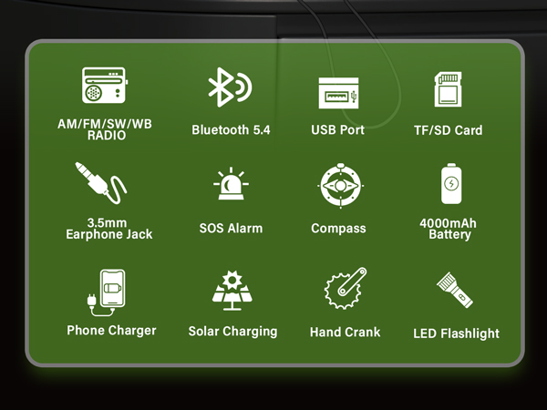 hand crank radio