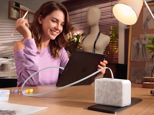 retractable usb c charger