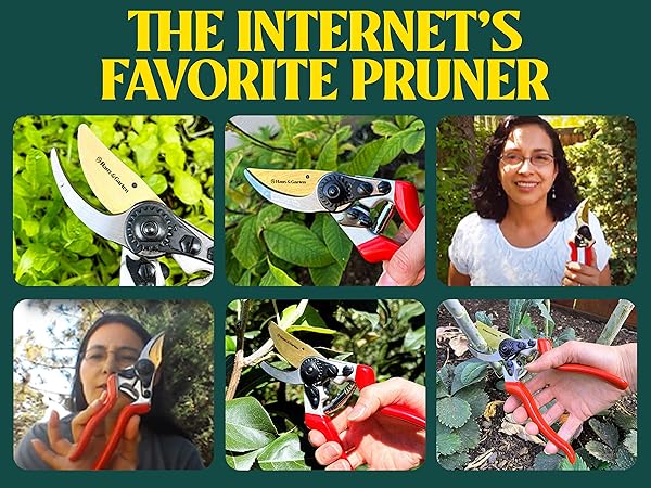 EnduroPRO for gardening, tree trimming, pruning, garden pruner tool