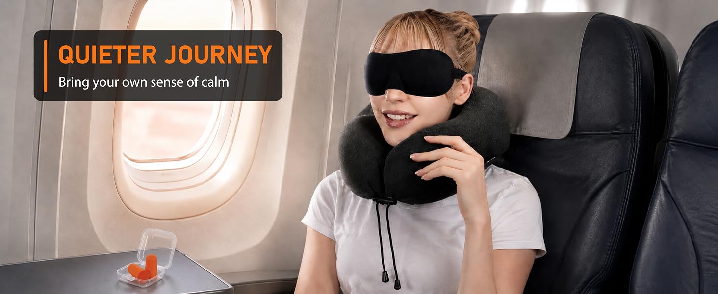 neck pillow travel pillow cervical neck pillow memory foam pillows airplane travel essentials