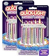 BEST PARTY EVER! Quick Light Birthday Candles - Lighting One Candle Lights Them All - Amazing Cha...