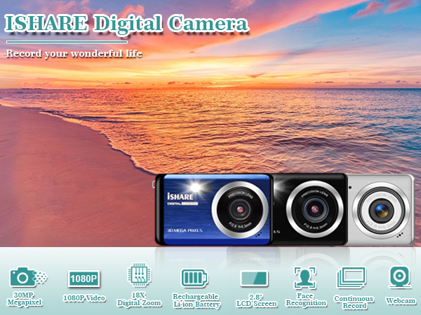 30MP digital camera