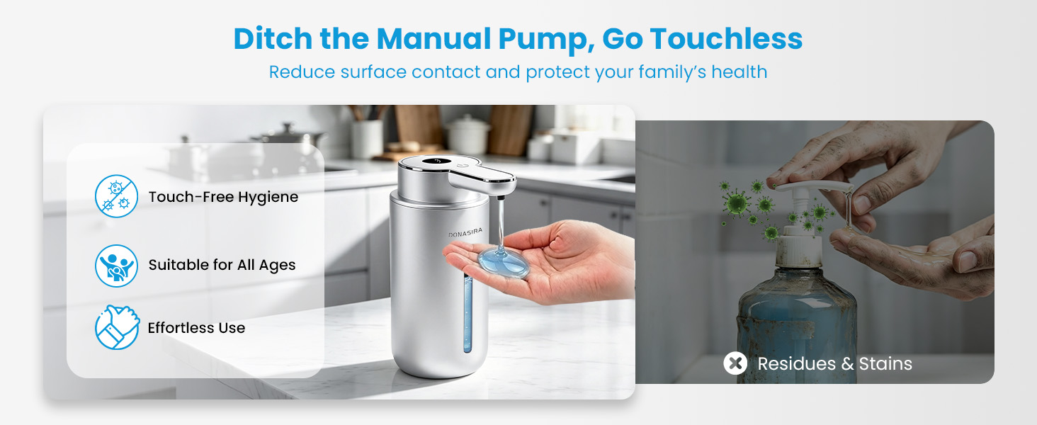 DONASIRA Touchless Automatic Soap Dispenser