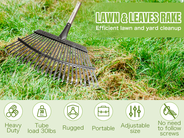 Garden rake p