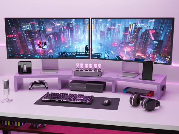 Dual Monitor Stand Riser