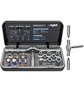25 in 1 Magnetic Ratchet Screwdriver Set with Sockets, Magnetic Screwdriver Set with Case for Hom...