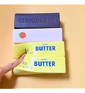 4-Pack Butter Slow Rising Squishy Set - Foam Soft Stress Relief Squeeze Toys, Strawberry Butter &...