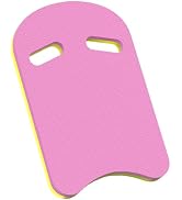 1PCS U-Shaped Swim Kickboard with 2 Hole Handle Made of EVA, 17x12x1.1IN Lightweight and Durable,...
