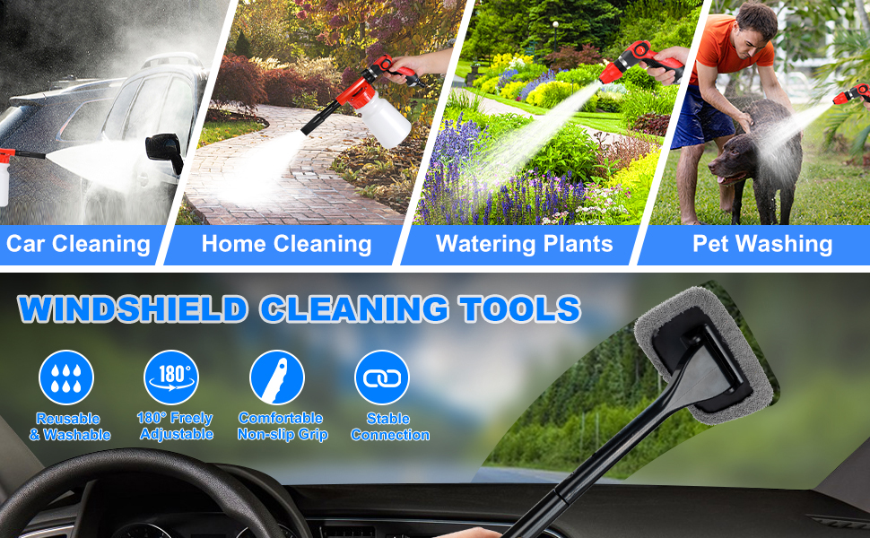 car wash foam gun kit