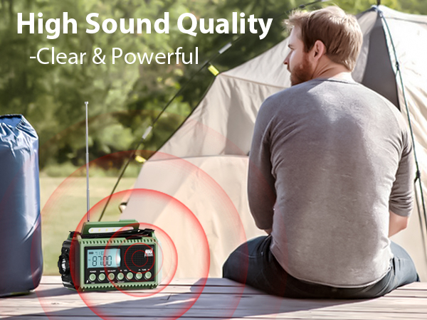 Weather Radio with high quality sound