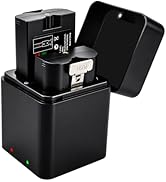 Tanatare Replacement Ring Battery 2 Pack, Rechargeable 3.65V Lithium-Ion Doorbell Battery with Ch...