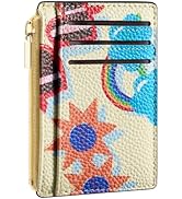 Tipmile Credit Card Holder for Women Slim Minimalist Front Pocket RFID Blocking Wallet Small Comp...