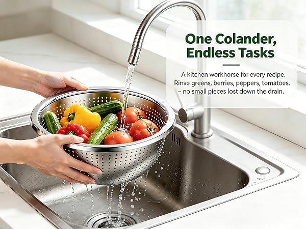 One Colander Endless Tasks