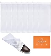 Shoe Dust Bags - 8 Pack Shoe Bags for Travel Satin Fabric with Drawstring Closure,Washable Breath...