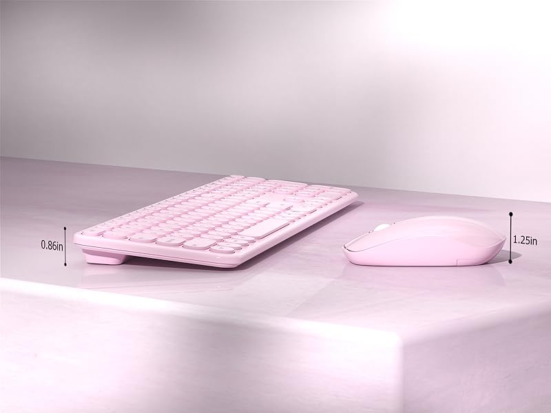 Wireless Keyboard & Mouse Set for the Modern Desk