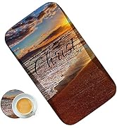 Ergonomic Mouse Pad Wrist Support and Coaster Set, Gaming Mouse Pad Wrist Rest, Wireless Mouse wi...