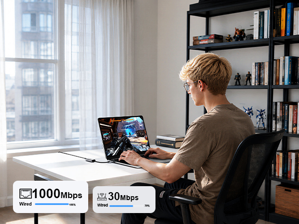 USB C to EC to Ethernet Adapterthernet