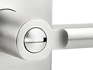 Nickel Privacy Door Handle