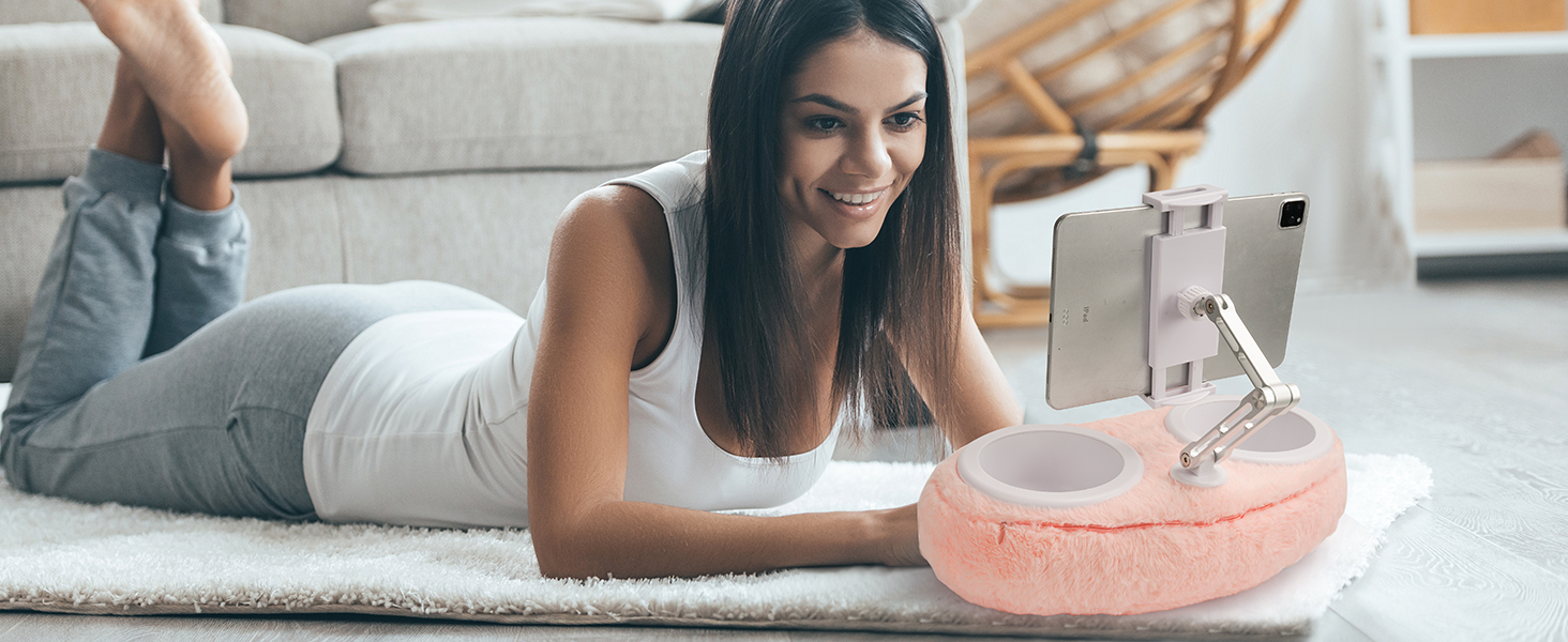 kindle holder pillow