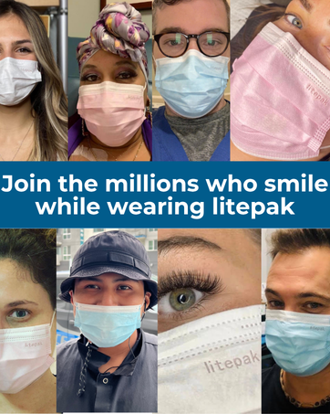 Join the millions who smile while wearing litepak