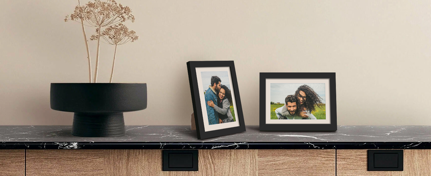 black 5x7 frame