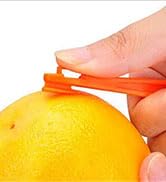 Orange Peeler Tools Citrus Peel Cutter Plastic Fruit Vegetable Slicer Cutter Lemon Peeler
