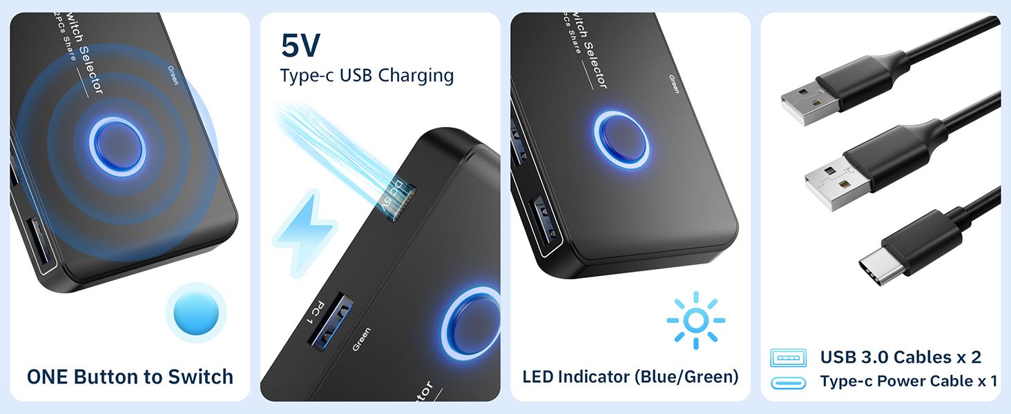 usb switcher usb switch usb switcher 2 computers usb kvm usb 3.0 switch usb kvm switch 2 computers