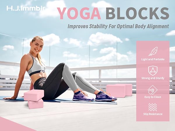 yoga block,yoga blocks 2 pack,foam yoga blocks,yoga blocks bulk,exercise block
