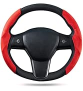 Shademax Custom Fit for Suede Steering Wheel Cover Tesla Model Y/ Model 3 Car Wheel Protector Tes...