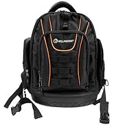 ROLLINGDOG Tool Backpack-Heavy Duty Tool Bag, Painter Backpack, Fits All the Painting and DIY Too...