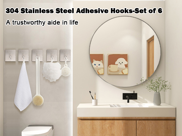 Adhesive Towel Hooks
