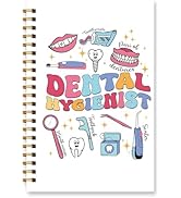 Wxiben Dental Hygienist Spiral Notebook - Dental Assistant Gifts for Women Tooth Notebook Journal...