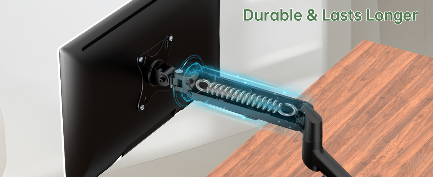 mechanical spring arm