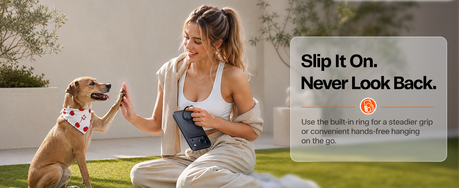 TORRAS for iPhone 18 pro case with stand magnetic for relax