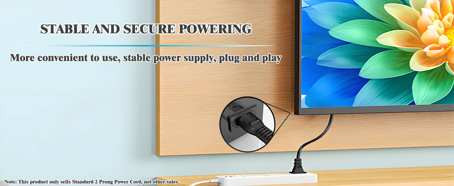 tv power cord