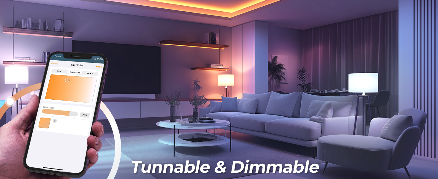 MATTER SMART LED BULB dimmable
