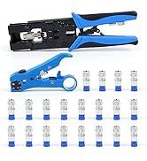 Knoweasy BNC Cable Crimper and Coaxial Compression Tool Kit,Multifunctional Compression Connector...